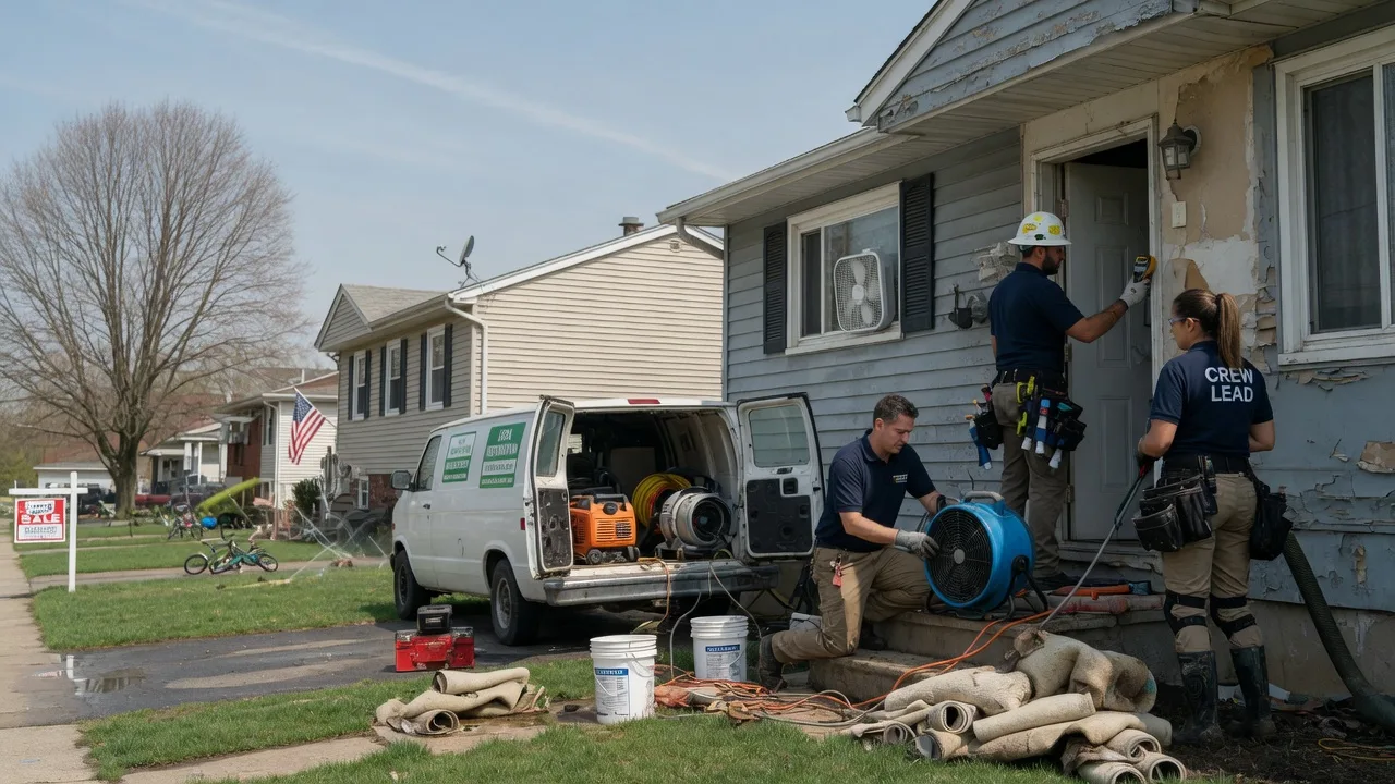 Flood Cleanup in Getzville, NY near me